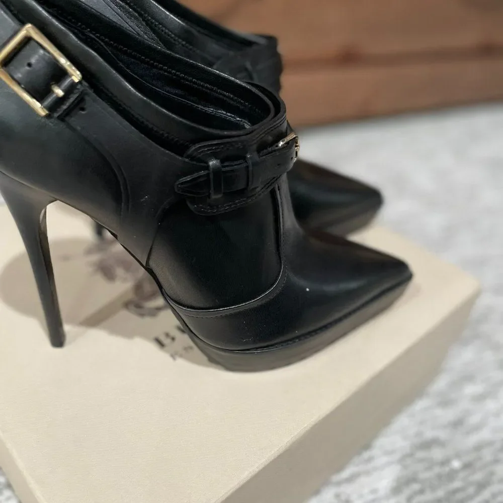 Burberry platform boots